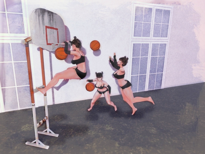 Basketball Game & Set 