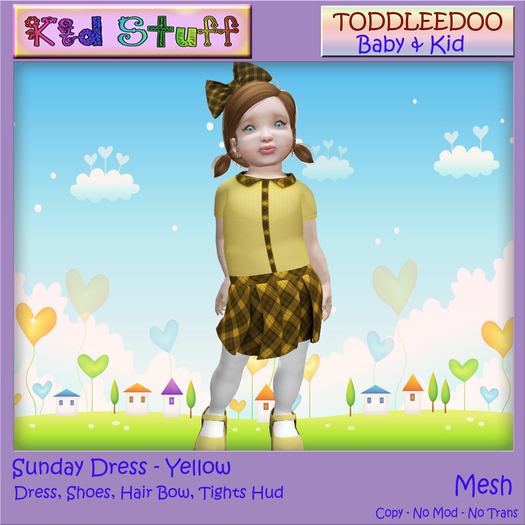 KS TD Sunday Dress Yellow