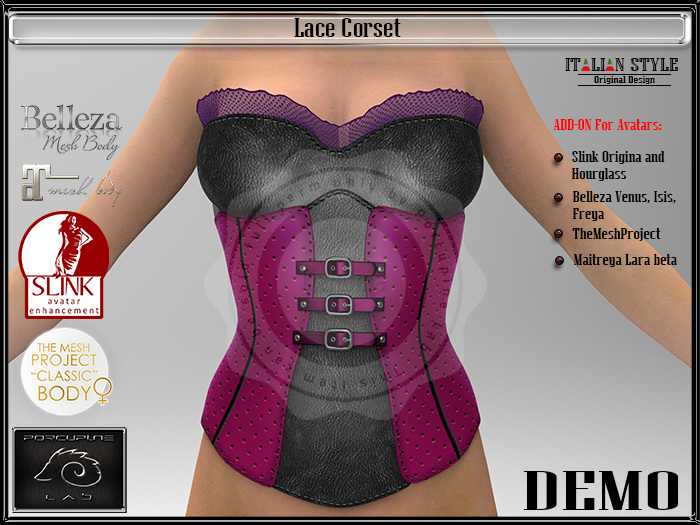 [PL] - DEMO - Lace Corset