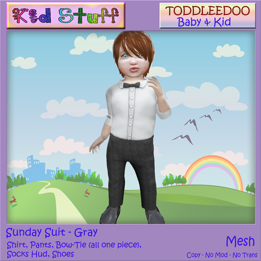 KS TD Sunday Suit Gray