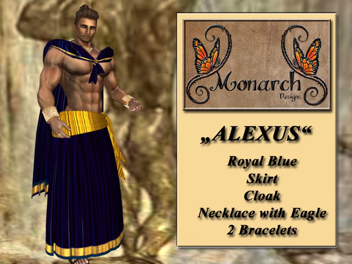 Monarch Alexus Royal Blue Boxed