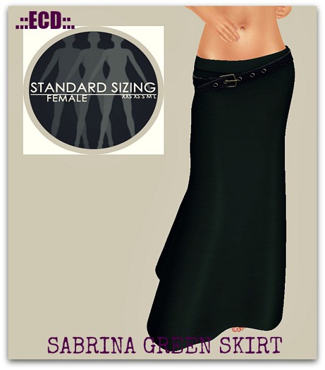 .::ECD::.SABRINA GREEN SKIRT