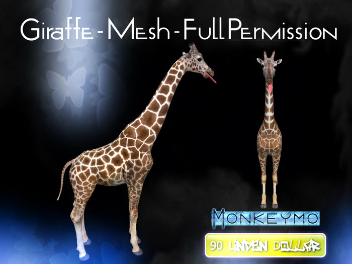 Giraffe - Mesh - Full Permission
