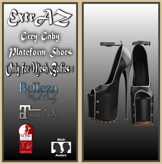 ExtrAZ - Grey Gaby Plateform