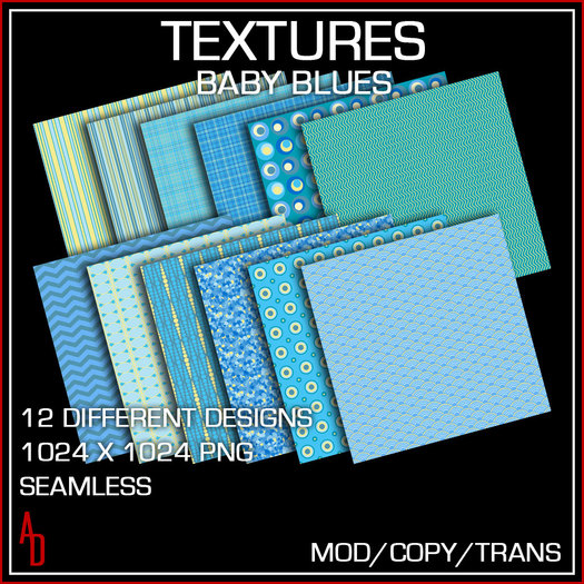 *AD* Textures - Baby Blues