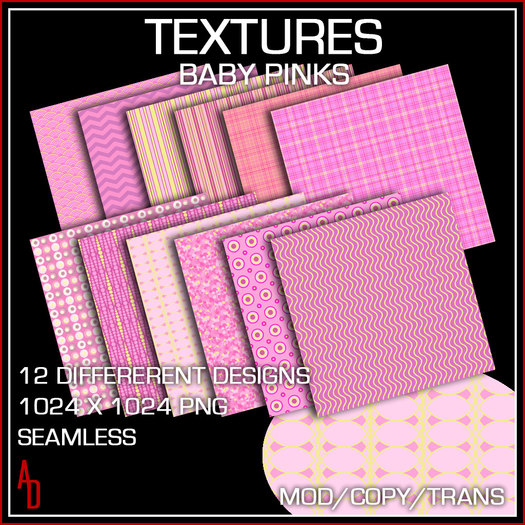 Textures - Baby Pinks