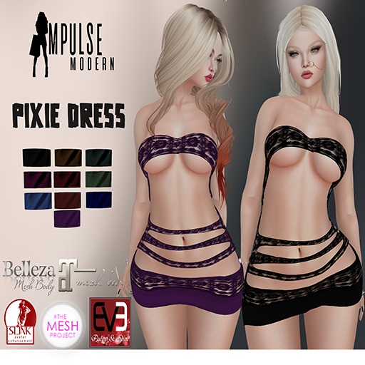 * Impulse Modern * pixie Dress packs