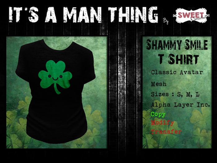 It's A Man Thing - St Pats - Shamrock Smile
