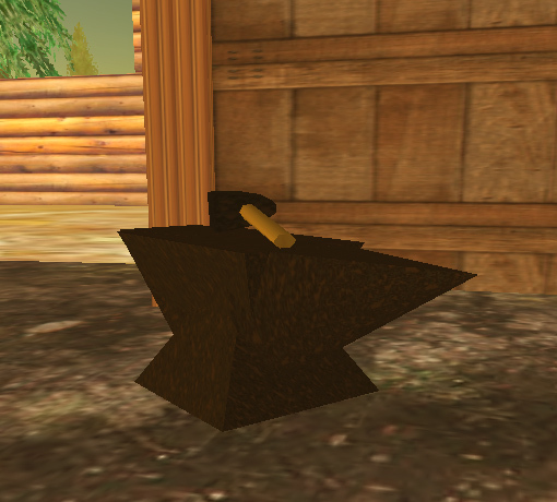 Sarge's Blacksmith Anvil & Hammer - Boxed