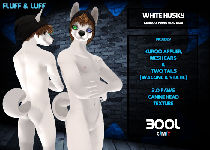 F&L - White Husky - Kuroo Mod