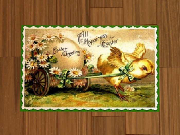 Easter Greeting Doormat