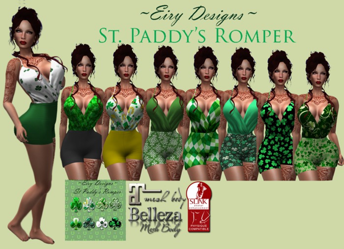 ~ED~ St. Paddy's Romper