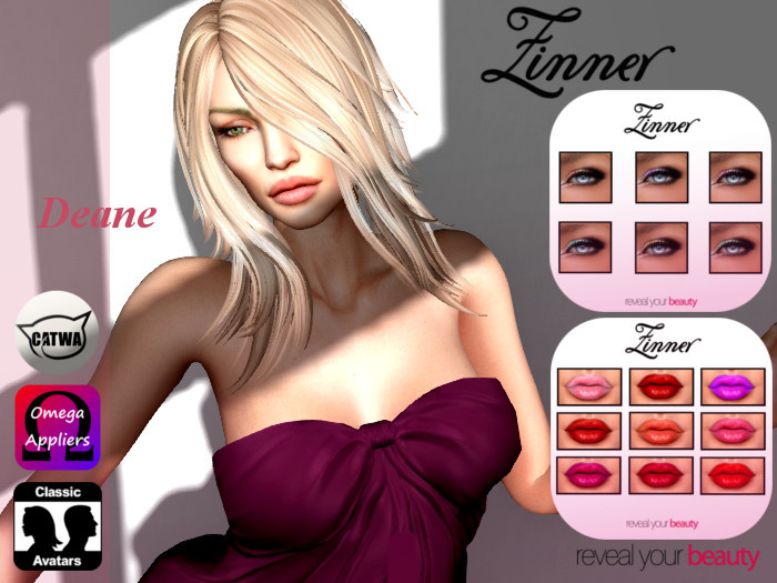 >Zinner< Deane Skin (Omega Applier) + Makeup Pack