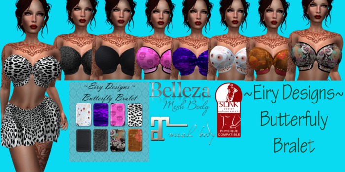 ~ED~ Butterfly Bralet