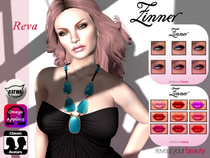 >Zinner< Reva Skin (Omega Applier) + Makeup Pack