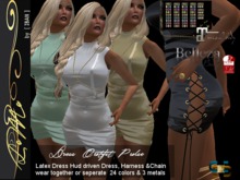 [ IBAN ] //009 MESH LATEX OUTFIT PULSE