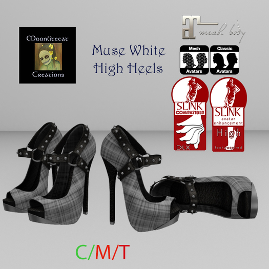 MLCC Muse White Heels Box
