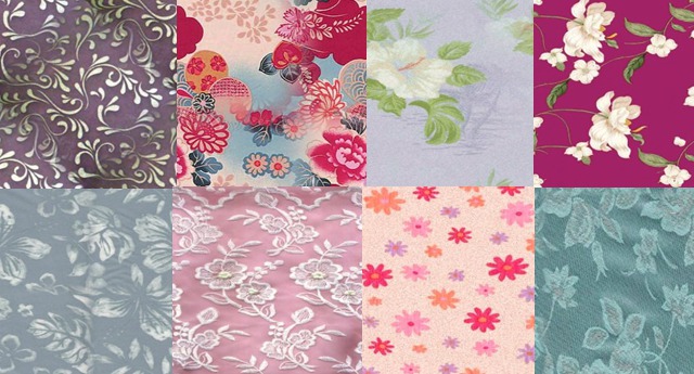 Texture Fabric Flower