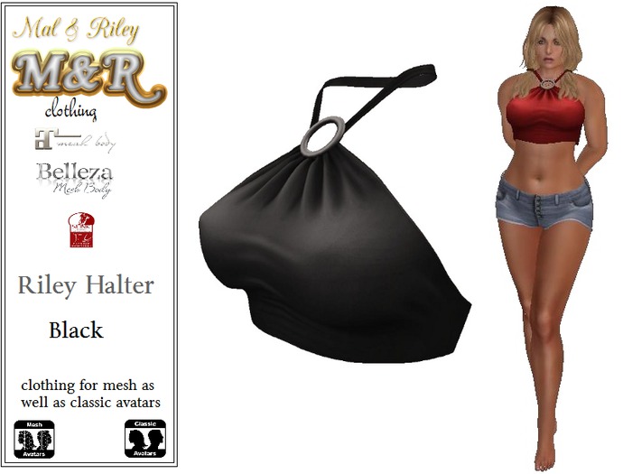 Riley Halter black