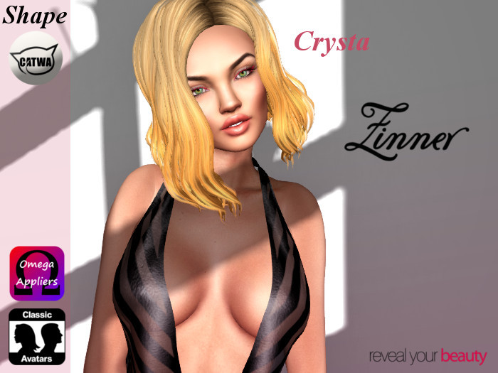 >Zinner< Crysta Skin (Omega Applier) + Shape Bento