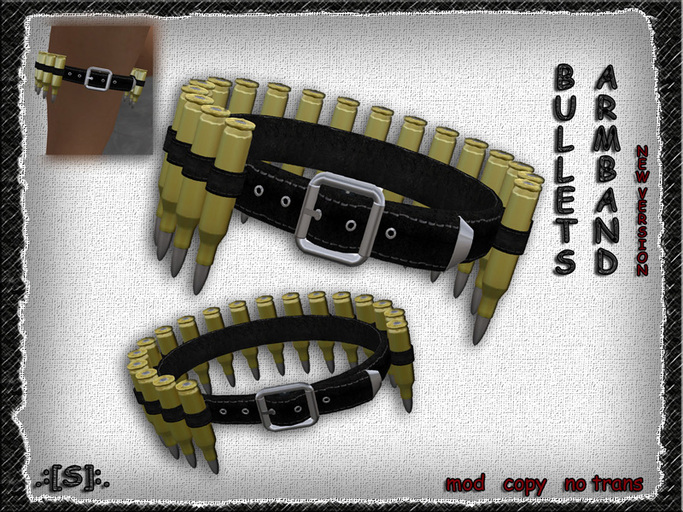 .:[S]:.Bullets armband new version