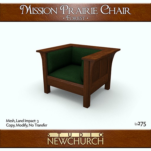 :: N :: Mission Prairie Chair - Forest