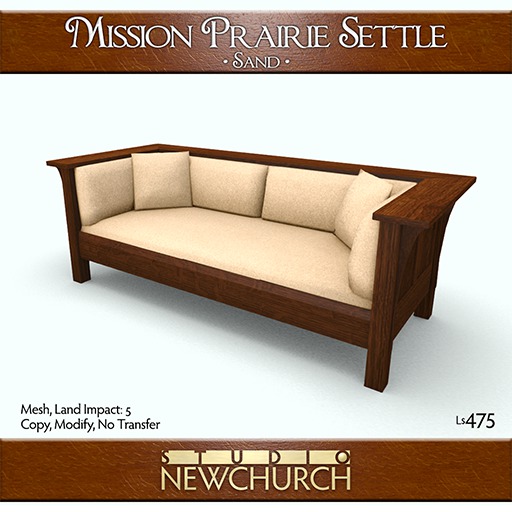 :: N :: Mission Prairie Settle - Sand