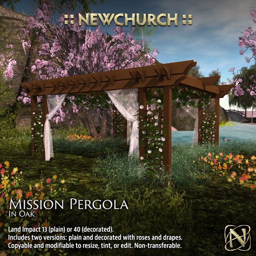 :: N :: Mission Pergola, Oak
