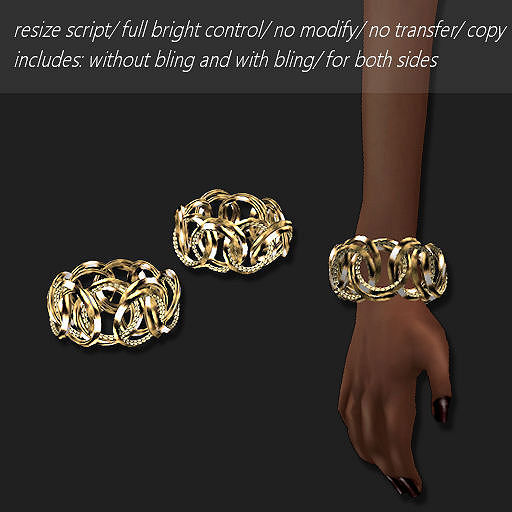 Bracelet LUX Gold           -RYCA-