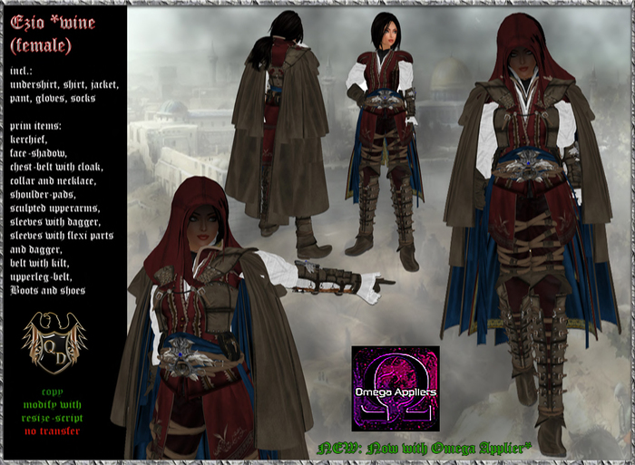 Ezio wine female *