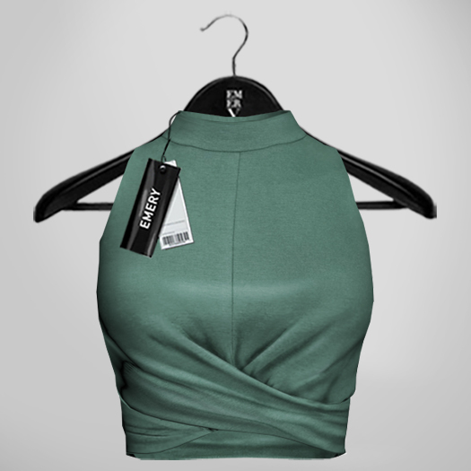 Emery Racha Twist Front Top Eden