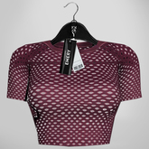 Emery Finland Crop Top Berry
