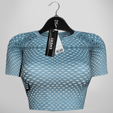 Emery Finland Crop Top Sky