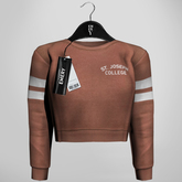 Emery St Joseph Sweatshirt Tan
