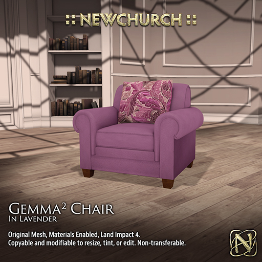 :: N :: Gemma Chair - Caramel (1.0)