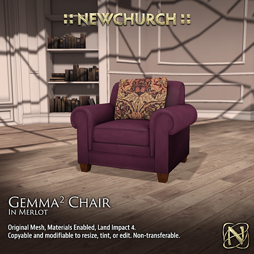 :: N :: Gemma Chair - Caramel (1.0)