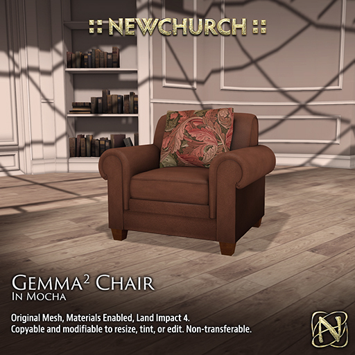 :: N :: Gemma² Chair, Mocha