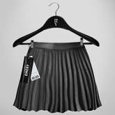 Emery Key Pleated Skirt Grey