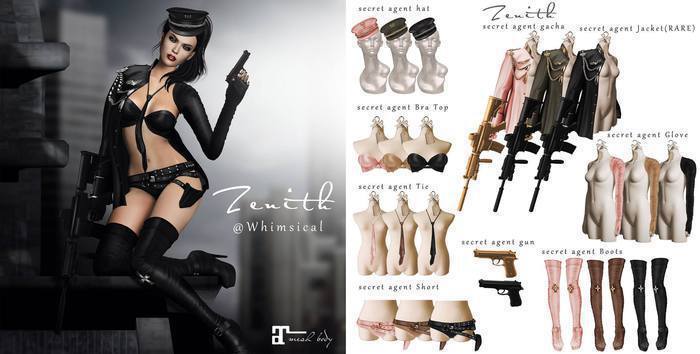 =Zenith=secret agent Jacket (Khaki)-Maitreya - RARE