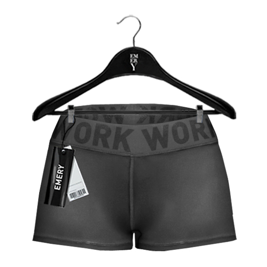 Emery Work Short Grey