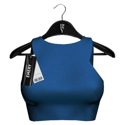 Emery Zina Top Blue