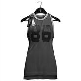 Emery Work Tank Dress Grey