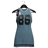 Emery Work Tank Dress Sky