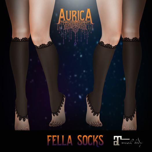 .:AS:. Fella Socks (Black)