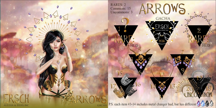 ERSCH - Arrows Gacha 03 HEADWEAR (pink)