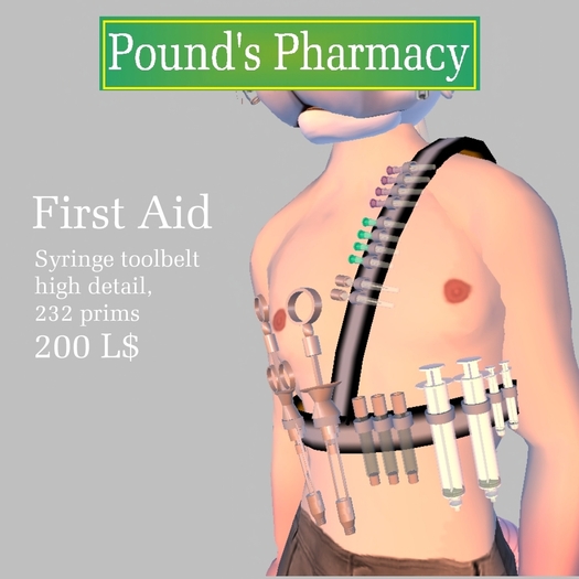 >>PP First Aid Syringe Toolbelt>>