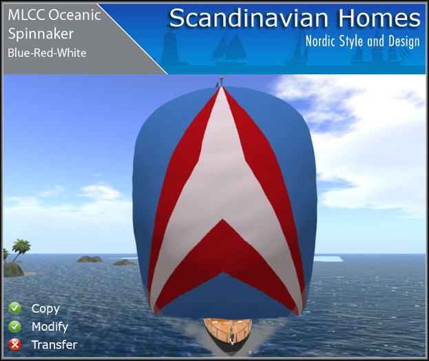 MLCC Oceanic Costum Spinnaker - BRW