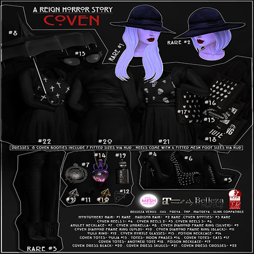 REIGN.- COVEN DIAMOND FRAME RING (GOLD)- #10