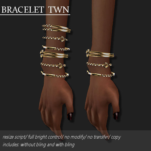 [DEMO] BRACELET TWN GOLD     -RYCA-