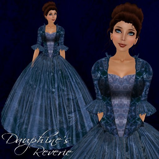 [K~*~S] Dauphine's Reverie - Gown - Sapphire